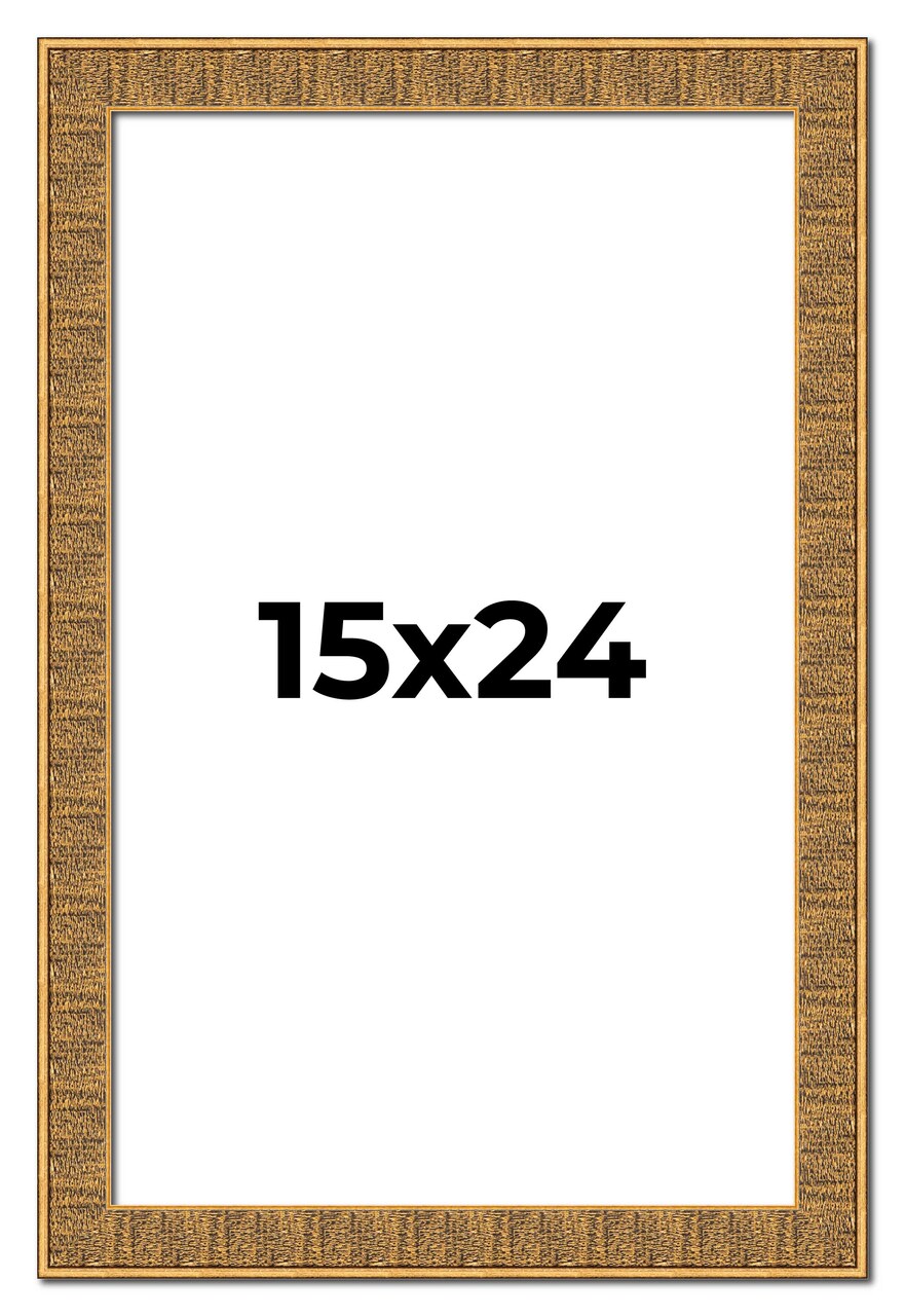 Sculpted Black Picture Frame - UV Acrylic, Foam Board Backing, Hanging Hardware